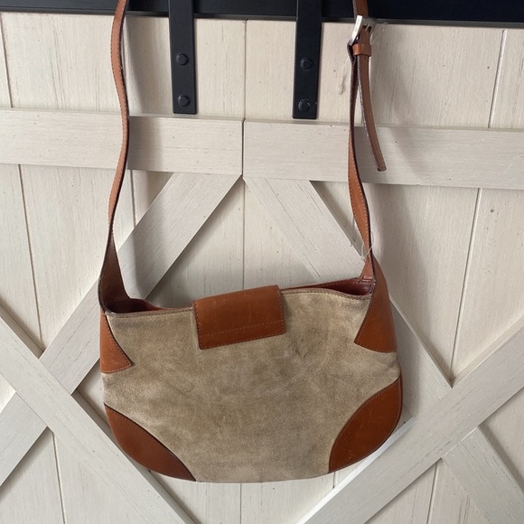 Authentic dolce and gabbana vintage leather and suede sholder purse y2k - Picture 2 of 11